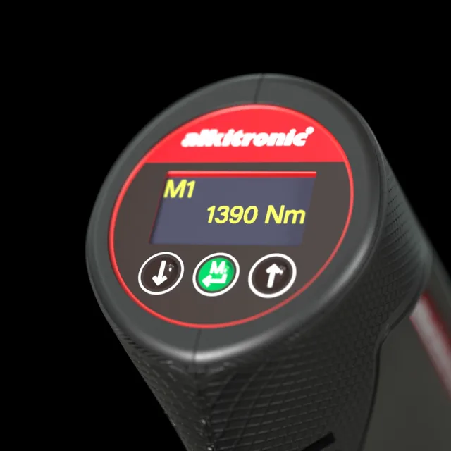 Pantalla y botones de navegación del modelo EB