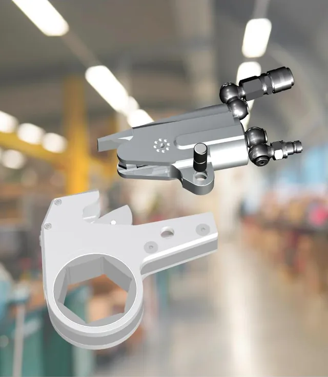 Llave hidráulica alkitronic H-AX con cassette hexagonal