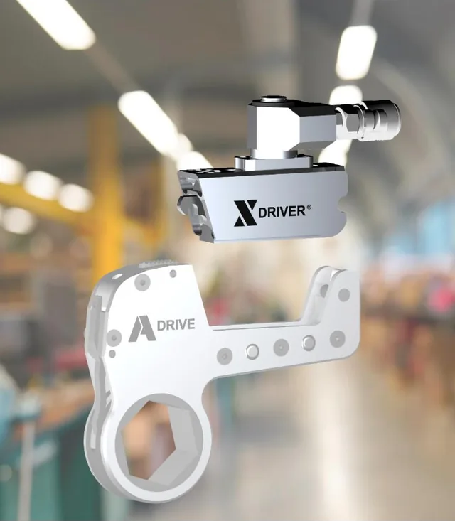 Llave hidráulica alkitronic X-Driver con cassette A-Drive