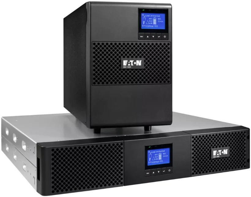 UPS Eaton 9SX en formato torre y rack